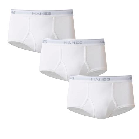 Buy Hanes 6 - Pk Briefs White, White, M at Amazon.in