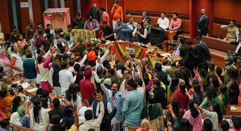 MCD House adjourned: Unable to digest defeat in mayoral polls, BJP ...