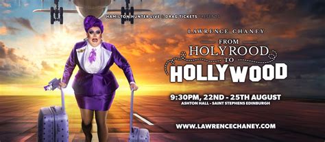 LAWRENCE CHANEY - FROM HOLYROOD TO HOLLYWOOD - 22nd August 2024 - Saint ...
