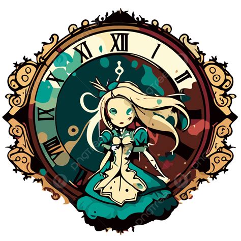 Clock Drawing Alice In Wonderland at Alyssa Hardwicke blog