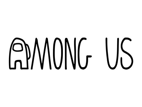 Among Us Logo PNG Transparent & SVG Vector - Freebie Supply
