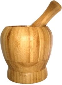 STARTEN WOOD MORTAR & PESTEL Hand Muller Grinder Price in India - Buy ...