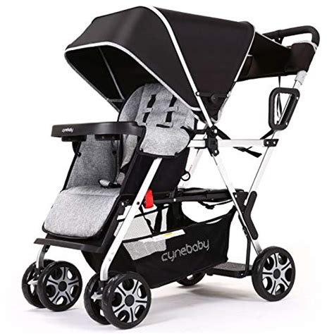 Buy Double Stroller Convenience Urban Twin Carriage Stroller Tandem ...