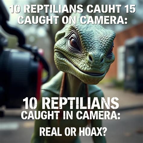 10 Reptilians Caught on Camera: Real or Hoax? : MysteryLores