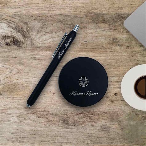 Custom Magnetic Levitating Pen Engraved Stand with Name – Nutcase