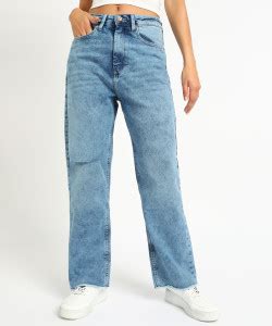 Pepe Jeans Straight Fit Women Blue Jeans - Buy Pepe Jeans Straight Fit ...