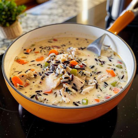 Creamy Chicken Wild Rice Soup