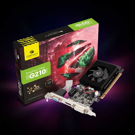 Zebronics ZEB-G210 1GD3- Graphics Card