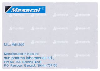 Mesacol 400 MG Dr | Order Mesacol 400 MG Tablet Dr Online at Truemeds