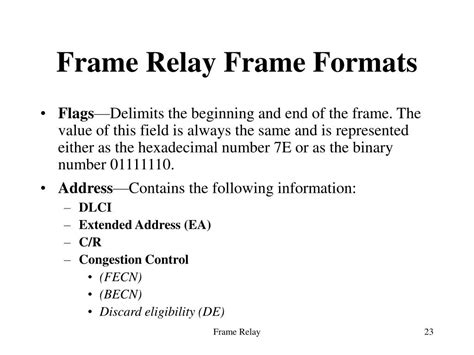 Image result for Frame Relay Format