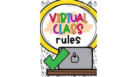Image result for Virtual Class Rules Elementary