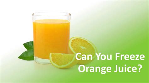 Can You Freeze Orange Juice? (Store Bought & Freshly Squeezed)