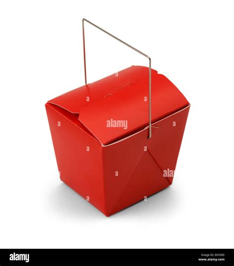 Closed Chinese Food Container Isolated On White Background Stock Photo ...