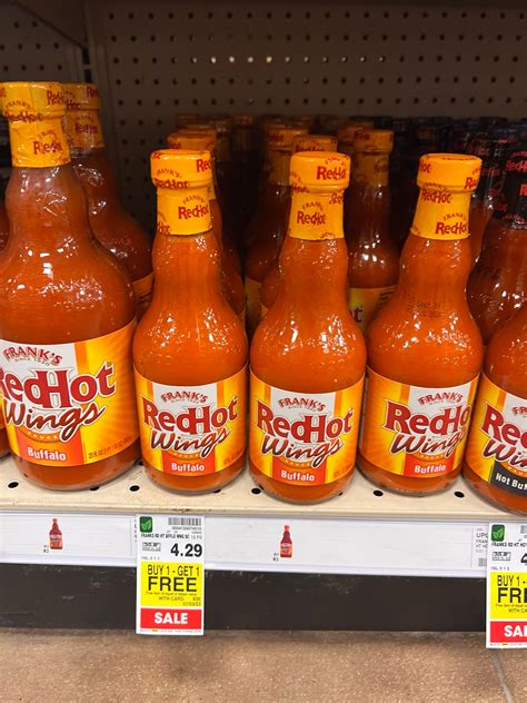 Frank's Red Hot Sauces are B1G1 FREE at Kroger! - Kroger Krazy