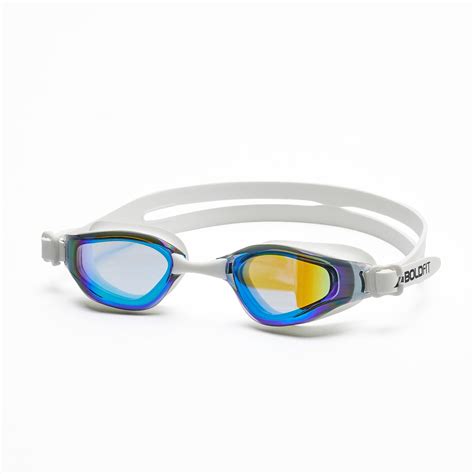Boldfit Swimming Goggles - LWhite blue