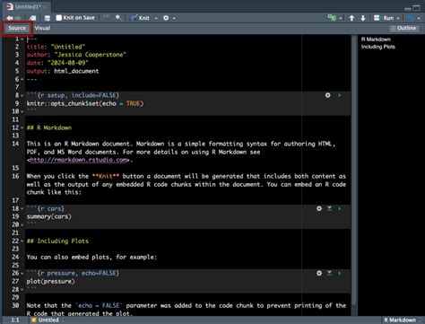 Image result for R Mark Down Example Image