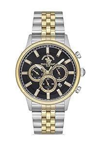 Buy Santa barbara polo & racquet club Chronograph Black Dial Men's ...