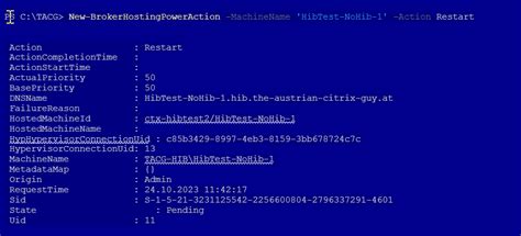 Image result for Citrix API Machine Table