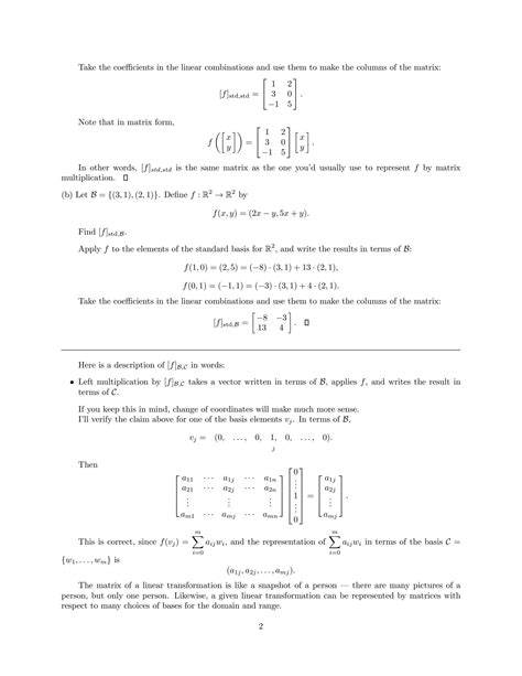 Image result for Matrices Linear Transformations