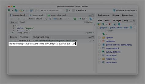 How to Use GitHub with R 的图像结果