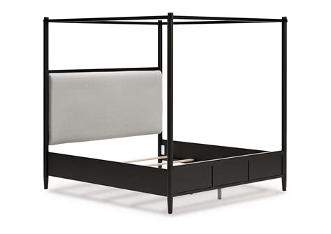 Portdown King Upholstered Canopy Bed