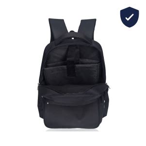 Buy Cosmus Atomic Black Laptop Bag With Rain cover Bag Manufacturer