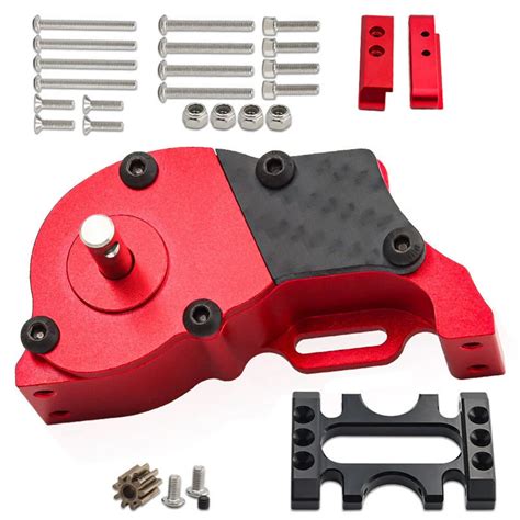Upgraded metal lcg gearbox assembly spare parts for 1/10 climbing rc ...