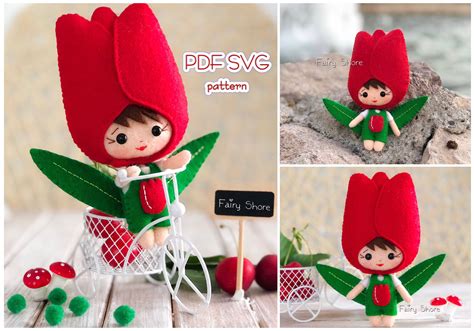 Image result for Felt Tulip Pattern