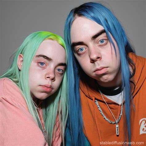 billie eilish and piper perri on the beach beach babes Prompts | Stable ...