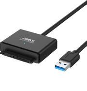 Fideco USB 3.0 to SATA or IDE Adapter, Hard Drive Adapter Cable ...