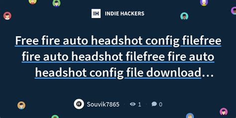 How to Create My Own Config File for Free Fire 的图像结果