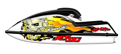 Buy Kawasaki Jet Ski 750 SX, 750 SXi, SXi Pro Graphic Kit - EK0003SXI ...
