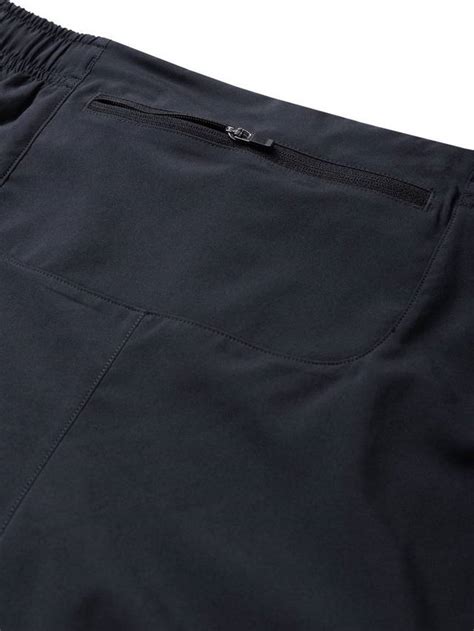 Ronhill 2 Layer Running Shorts, All Black