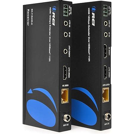 4K HDMI Extender Balun by OREI - HDBaseT UltraHD 4K @ 60Hz 4:4:4 Over ...