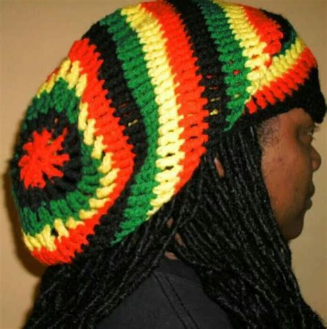 My daughter modeling my first "rasta" hat, 2010. | Crochet, Rasta, Hats