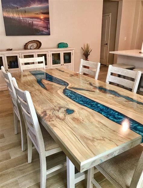 Epoxy Resin Dining Table: Stylish & Durable Home Centerpiece