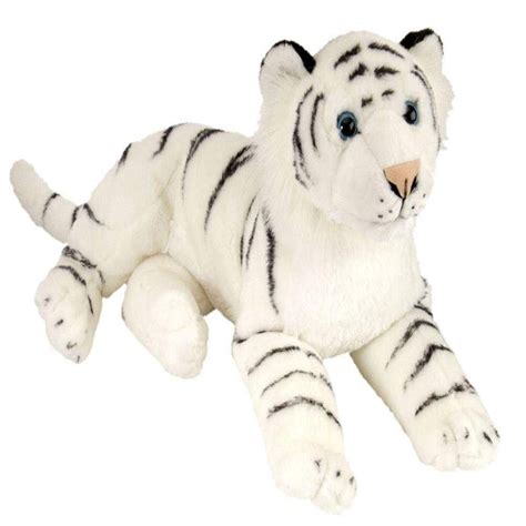 Wild Republic CK Laying White Tiger 12 Inch — Toycra