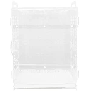 balacoo Birdcage Acrylic Bird Cage Clear Hanging Bird House with Tray ...