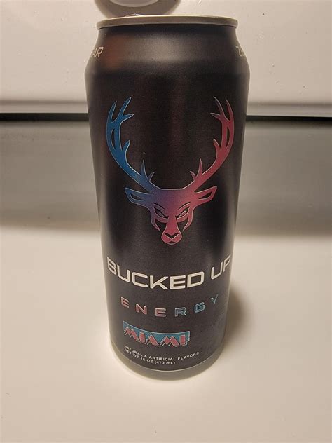 Bucked up Miami : r/energydrinks