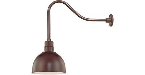 Millennium Lighting RDBS12-RGN23-ABR RLM 1 Light Outdoor Wall Sconce ...