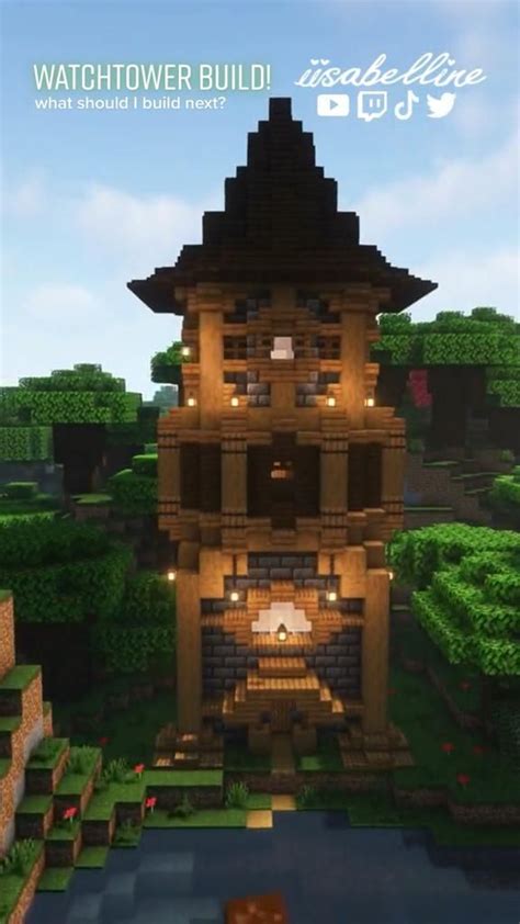 Best Watchtower Tutorial in Minecraft 的图像结果