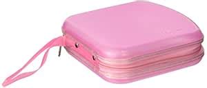 Foxnovo Portable Clear Plastic 40 CD DVD VCD Disc Holder Storage Box ...