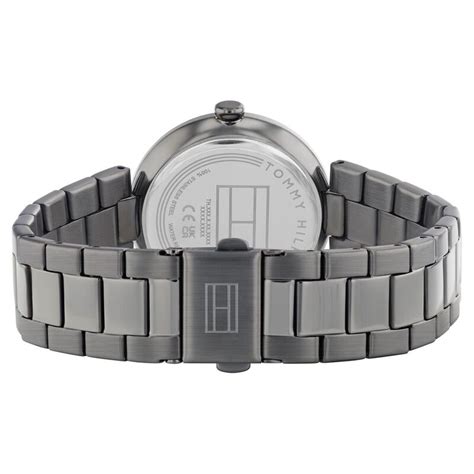 Buy Online Tommy Hilfiger Quartz Analog Grey dial Stainless Steel Strap ...