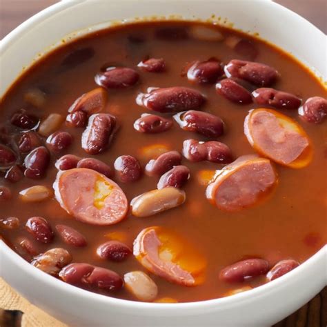 Satisfying Red Bean And Sausage Soup Recipe