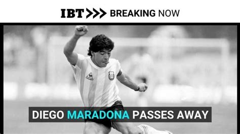Breaking: Diego Maradona passes away at 60; football legend dies of ...