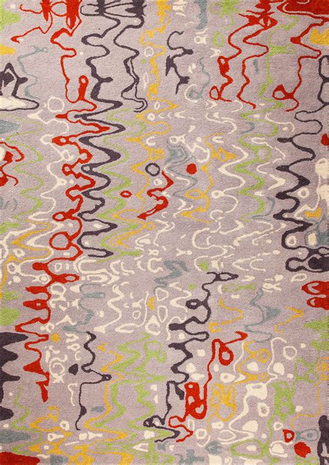 Buy Abstract Doodling Milano Spia Grey/Multi Rug Carpet