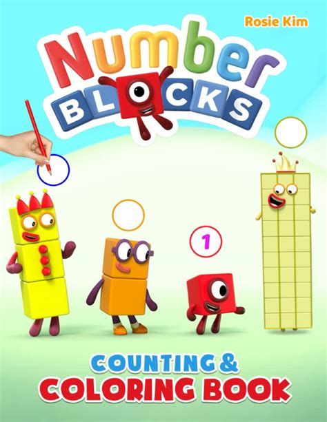Buy Numberblocks Counting & Coloring Book: Number 1-100 Activities ...