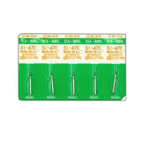 Mani Diamond Burs - C Series (Pack of 5) – Dental Prod