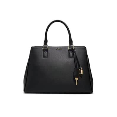 Aldo NANEVER Women's Black Satchel : Amazon.in: Fashion