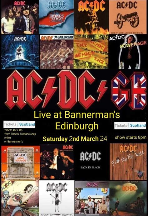 ACDC GB live at BANNERMANS EDINBURGH , Bannermans Bar, Edinburgh, 2 ...